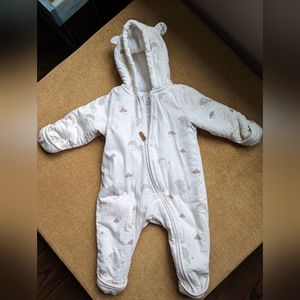 H&M Cotton/Fleece Baby Bunting